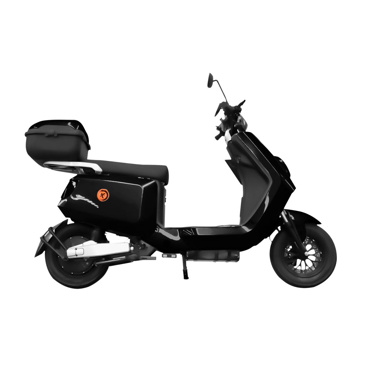 Bicicleta Eléctrica Kiwo N7, color Negro