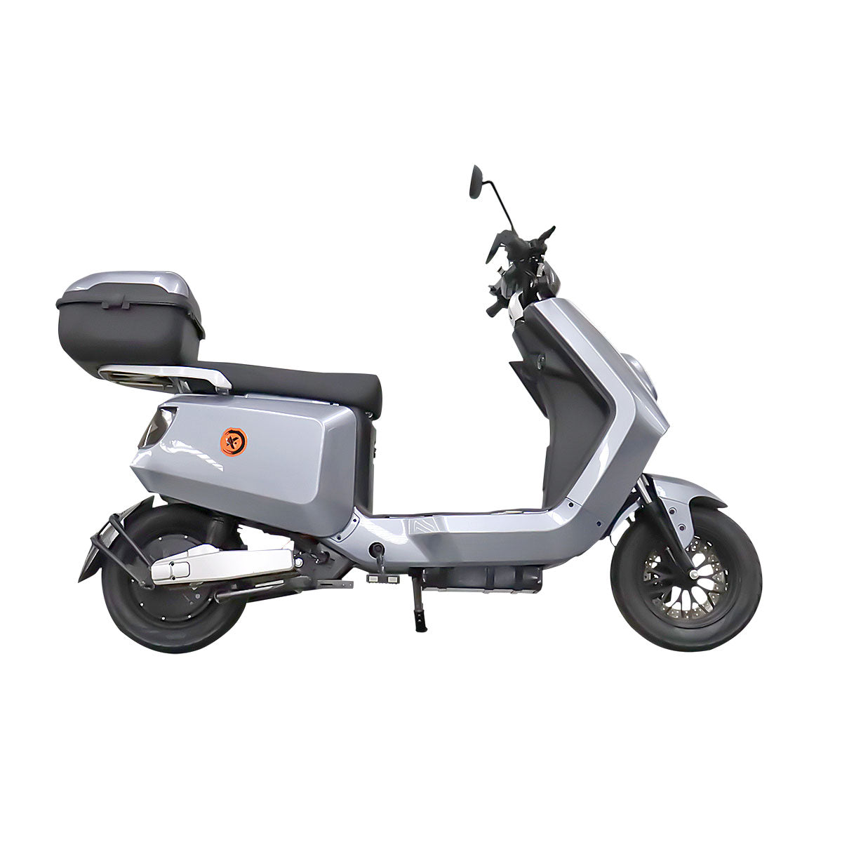 Bicicleta Eléctrica Kiwo N7, color Gris