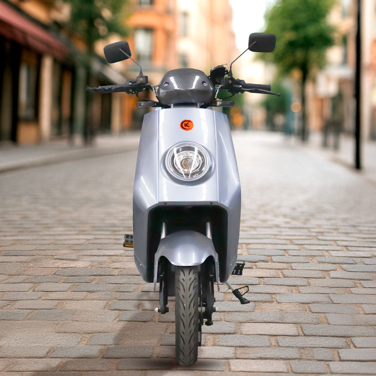 Bicicleta Eléctrica Kiwo N7, color Gris