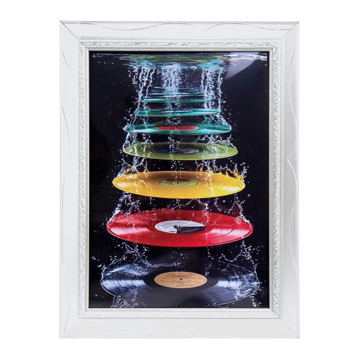 Portarretrato Vinilo, Color Plata, 12x17cm