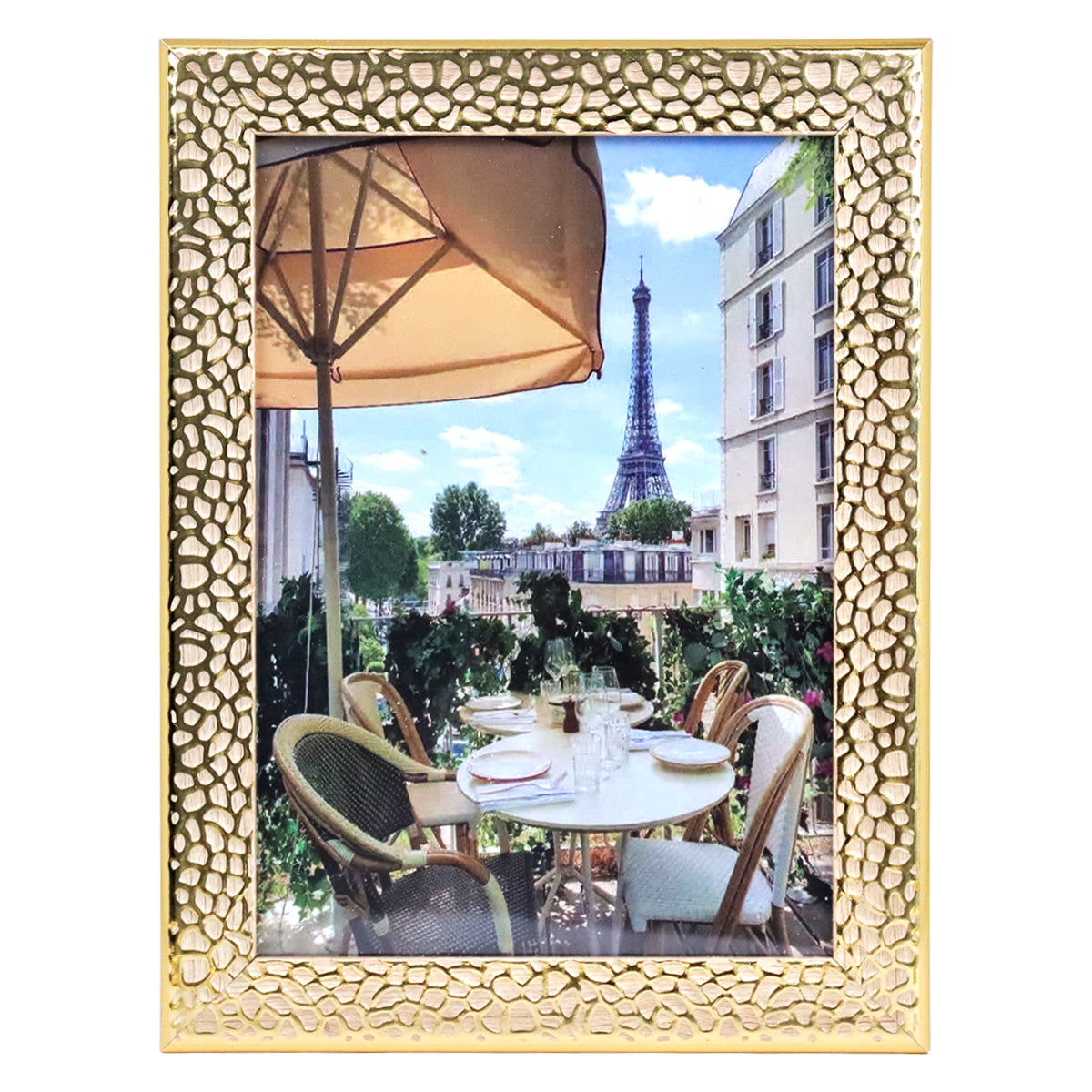 Portarretrato Eiffel, Craquelado, 12x17cm