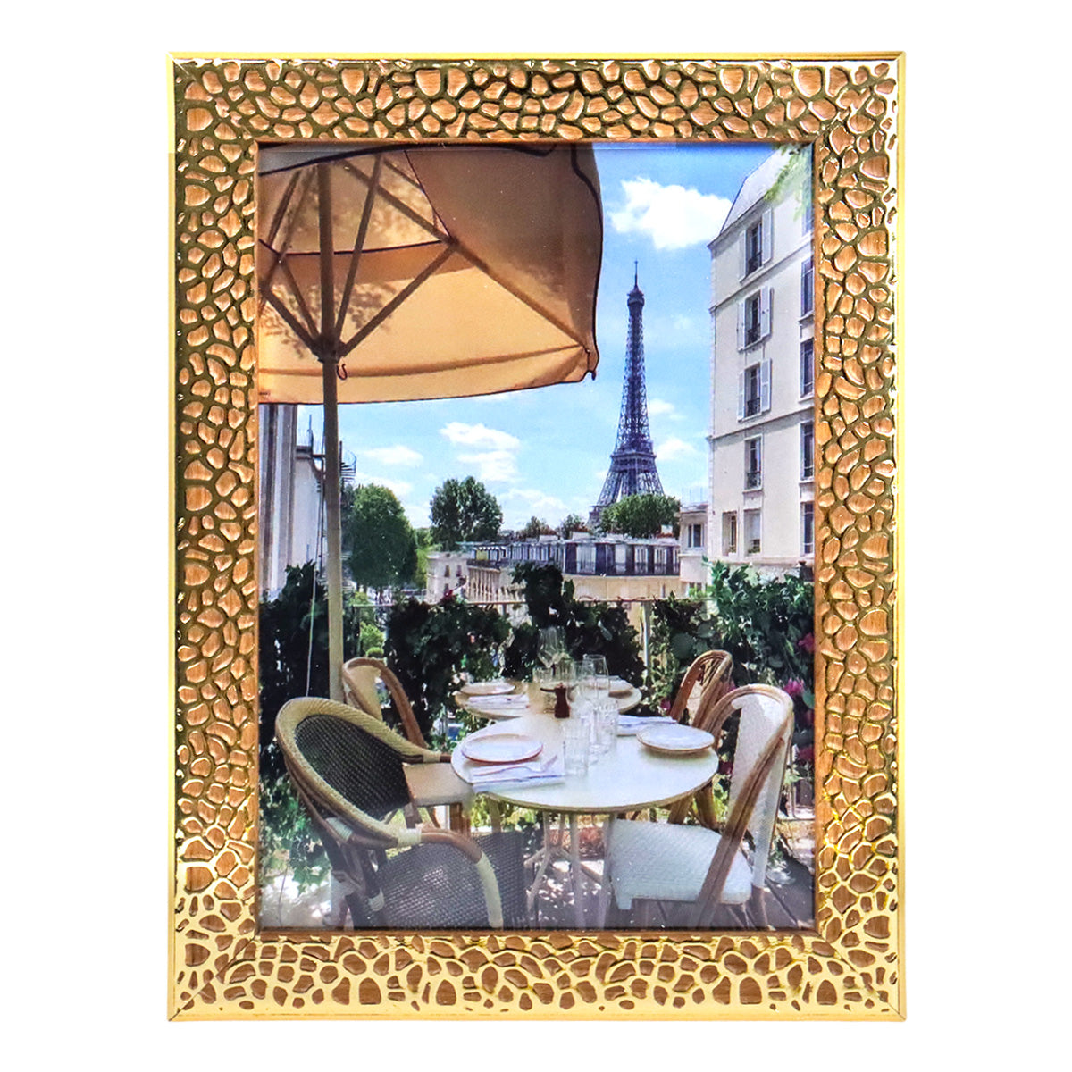 Portarretrato Eiffel, Craquelado