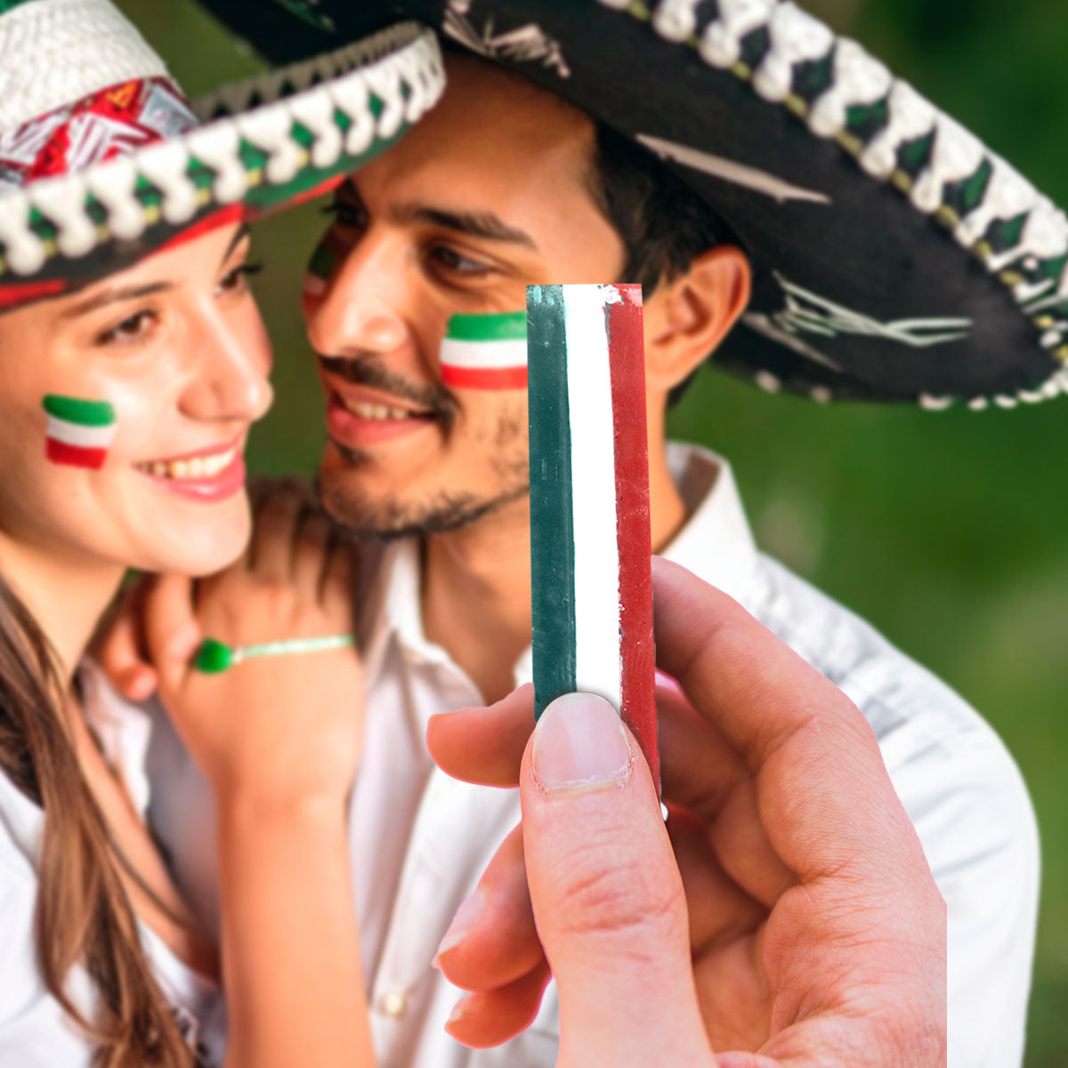 Barra de Maquillaje Tricolor, 2 pzas