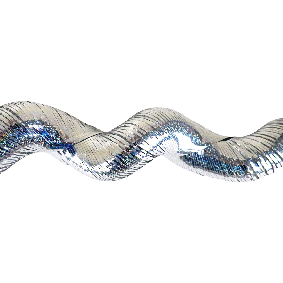 Tira en Espiral Decorativa, Color Plata, 4 m