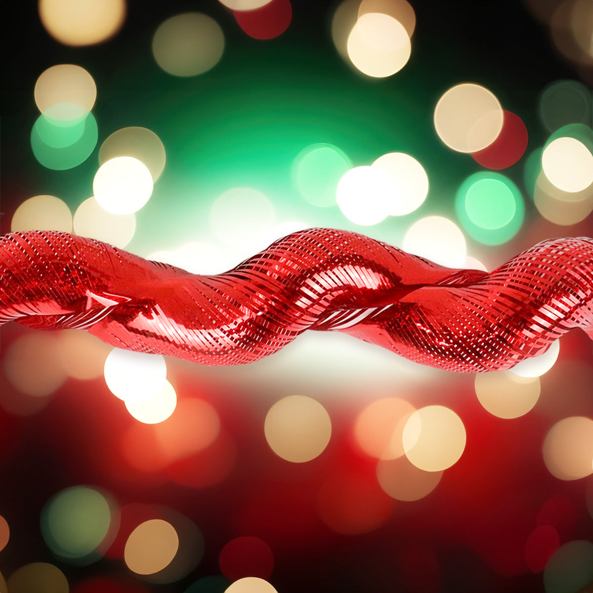 Tira en Espiral Decorativa, Color Rojo, 4 m