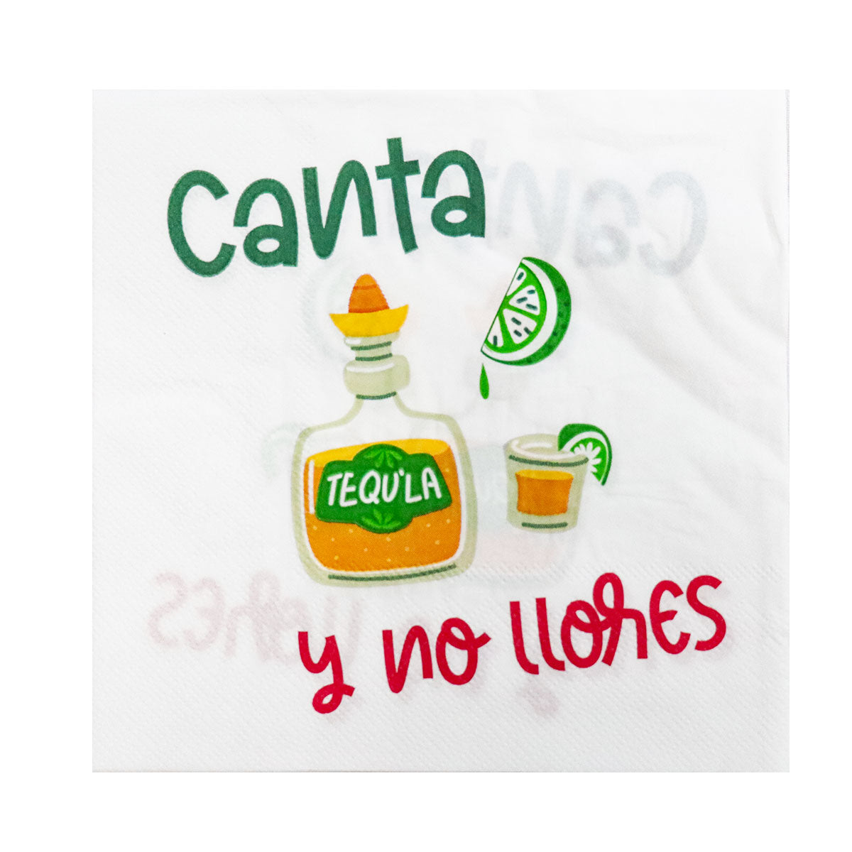 Canta y No Llores, Servilletas, 15 pzas
