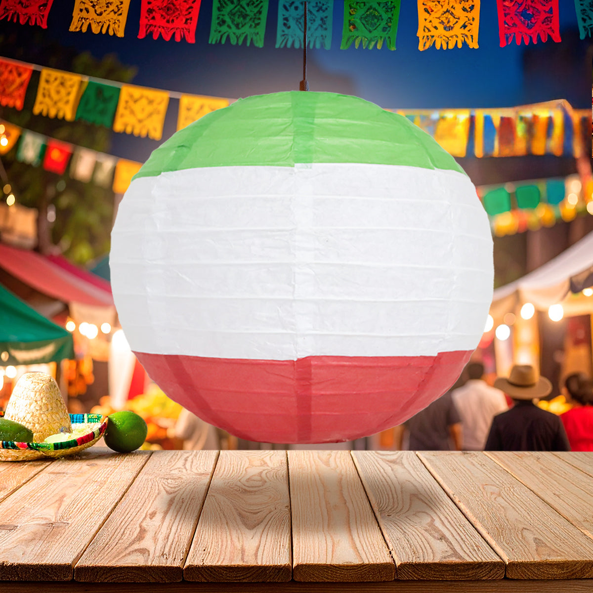 Lámpara de Papel, Fiestas Patrias