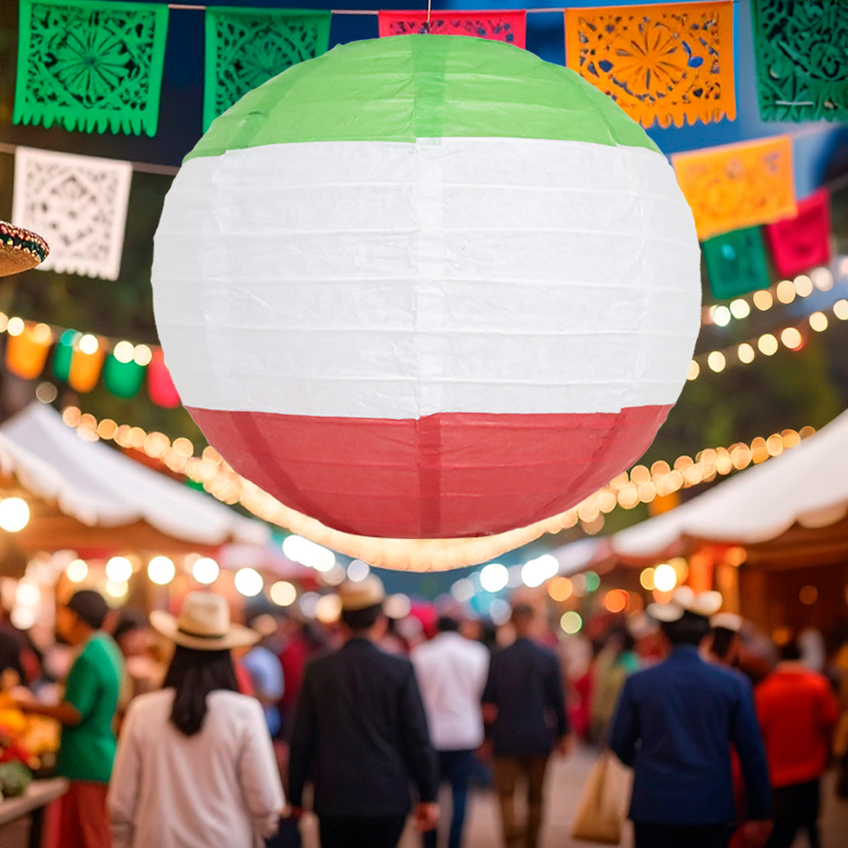 Lámpara de Papel, Fiestas Patrias