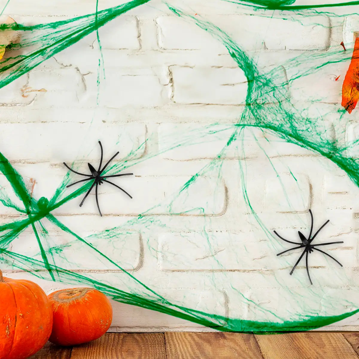 Telaraña, Color Verde, Halloween