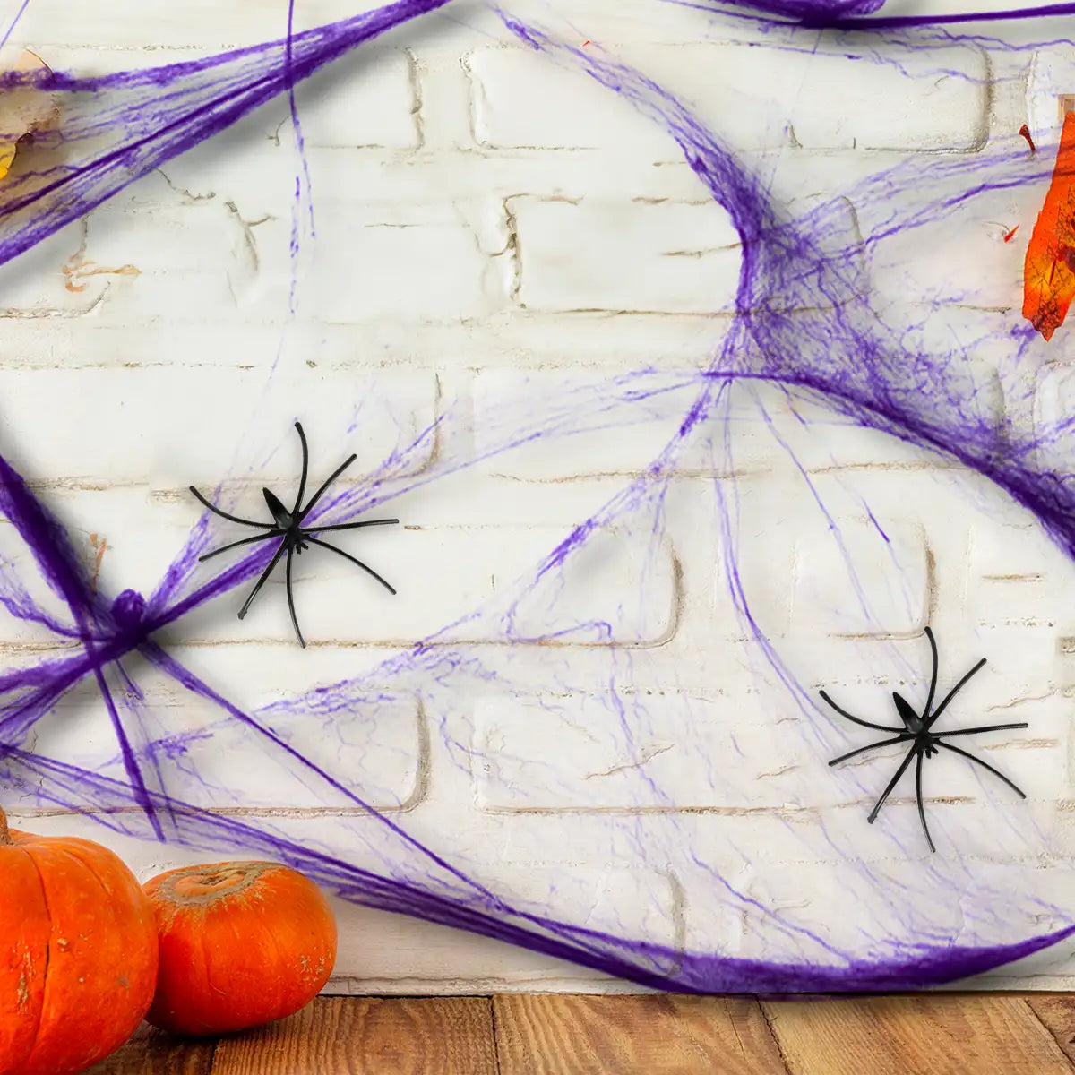 Telaraña, Color Morado, Halloween