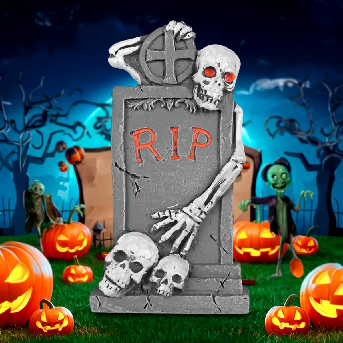 RIP, Lápida, Adorno de Cerámica