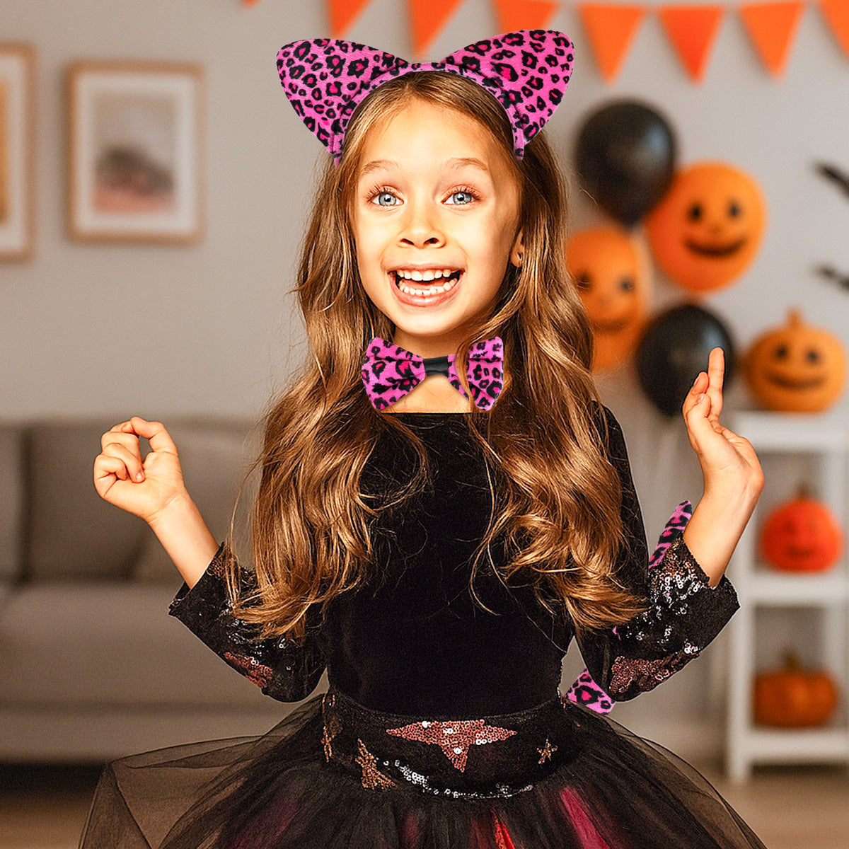 Gato, Set de Disfraz, Halloween