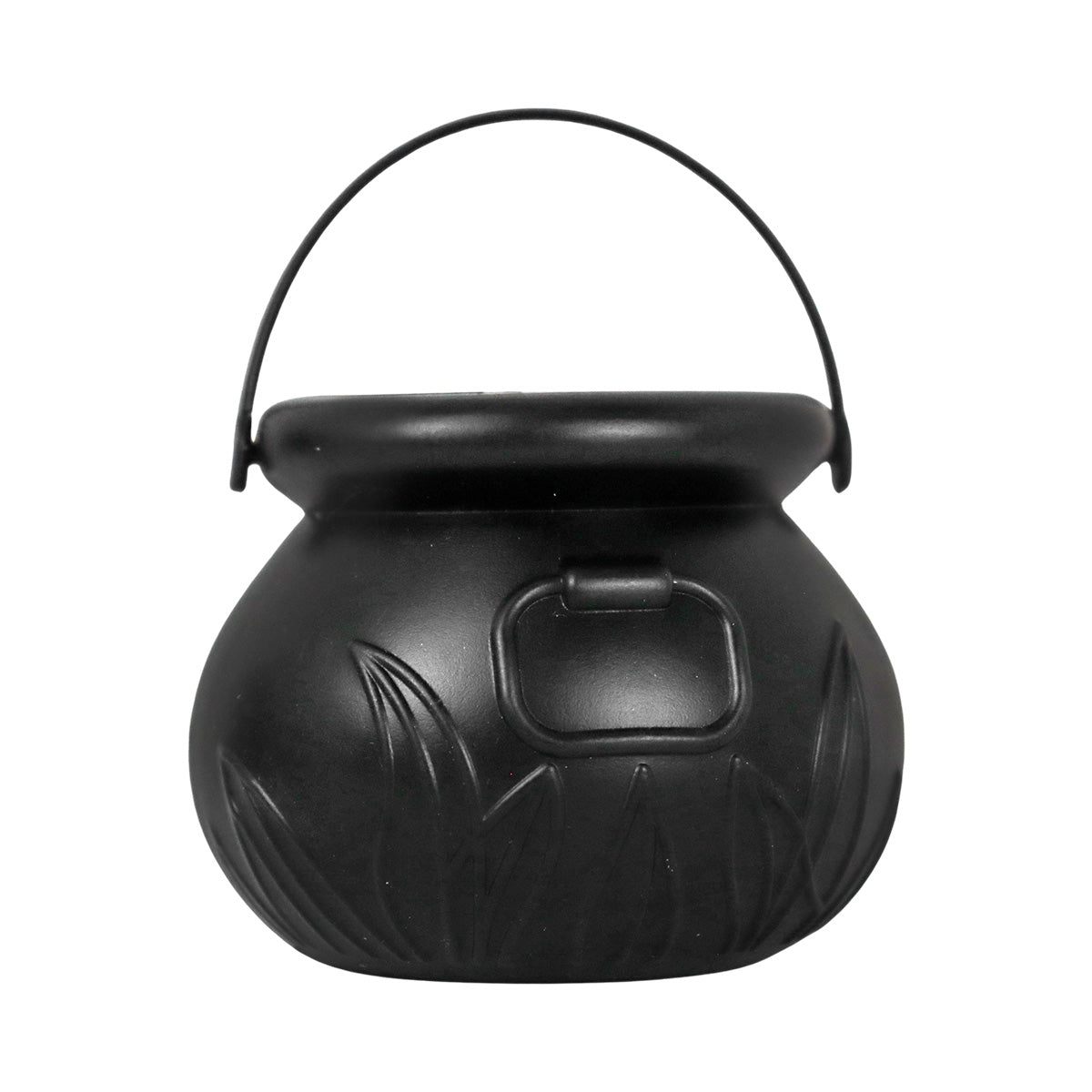 Mini Calderos de Plástico, Halloween, Color Negro