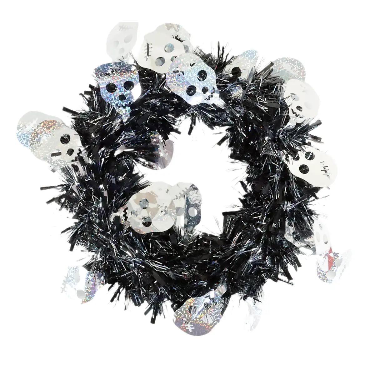 Corona de Calaveras, Decoración de Tinsel