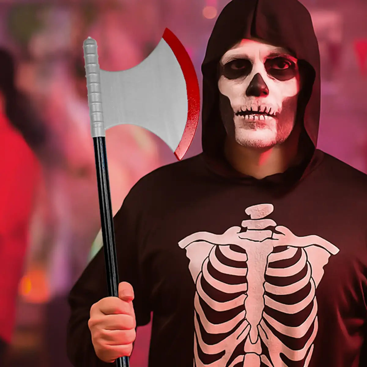 Hacha de Plástico, Complemento de Disfraz