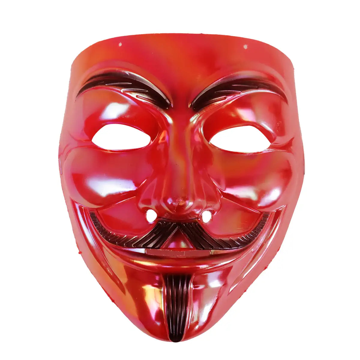 Anonymous, Máscara de Plástico, Color Rojo