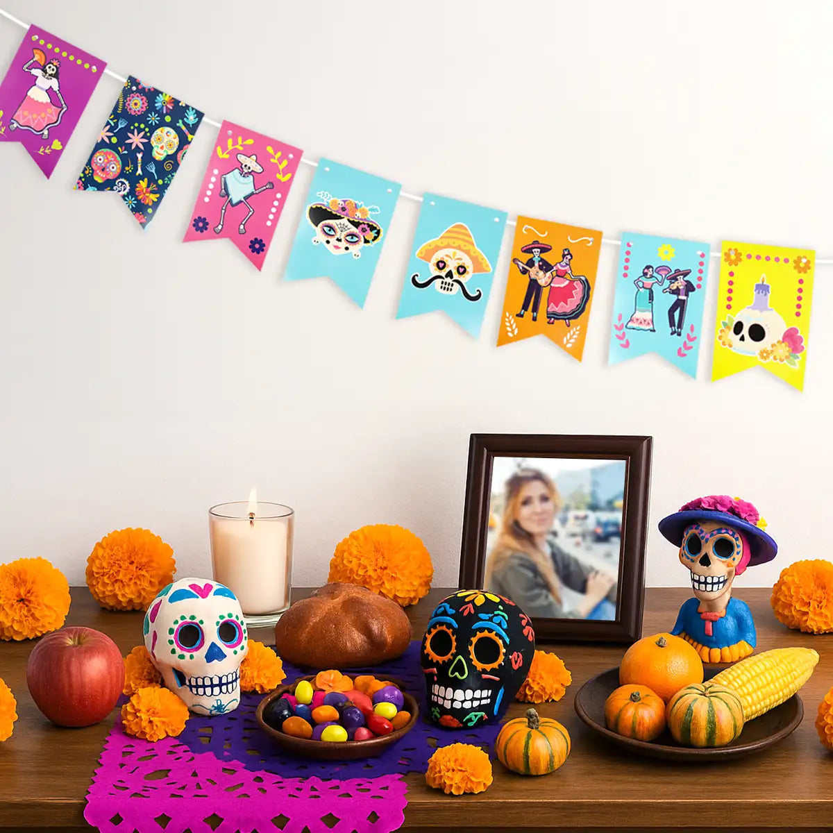 Día de Muertos, Banner