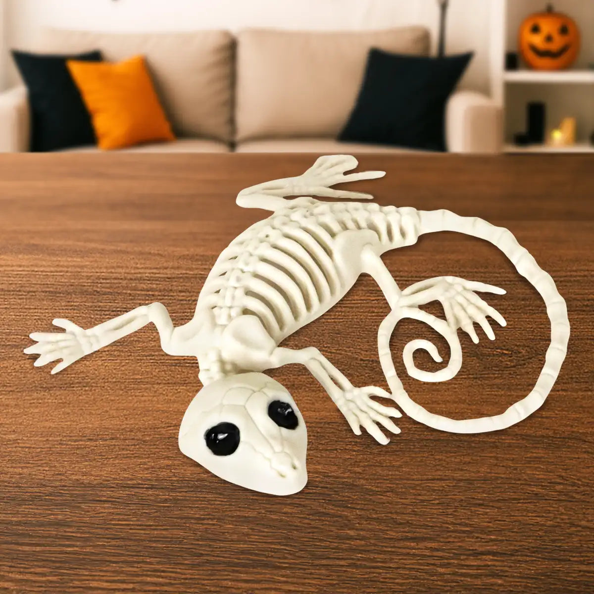 Reptil, Esqueleto para Decoración de Halloween