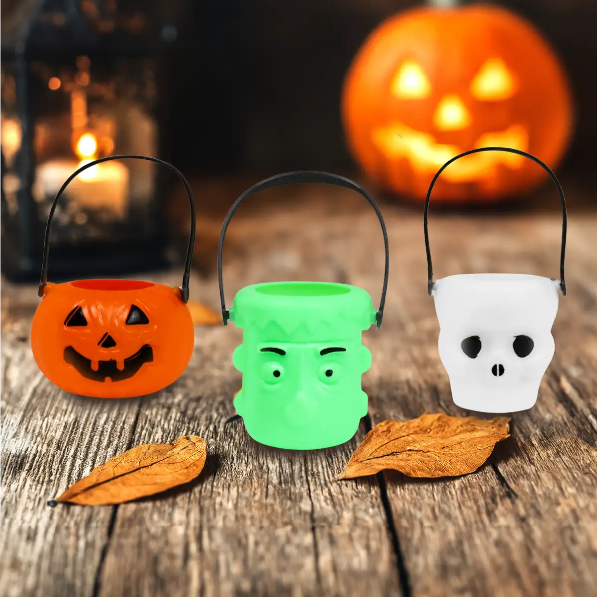 Cubetas con Dulces, Halloween, 30 g