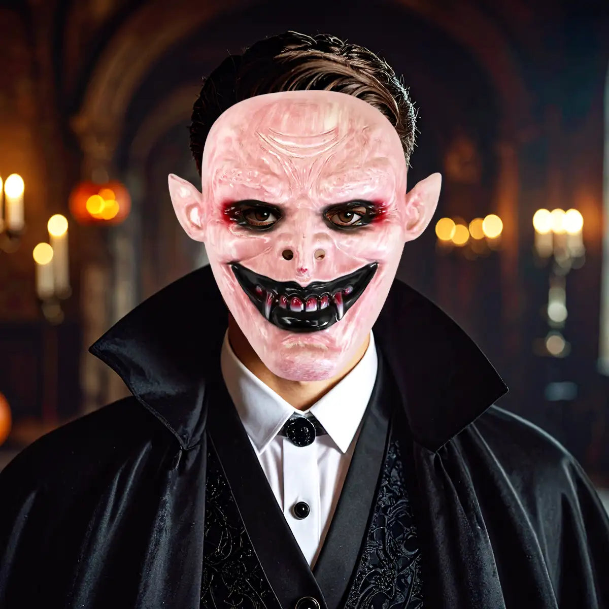 Vampiro Terrorífico, Máscara de Plástico