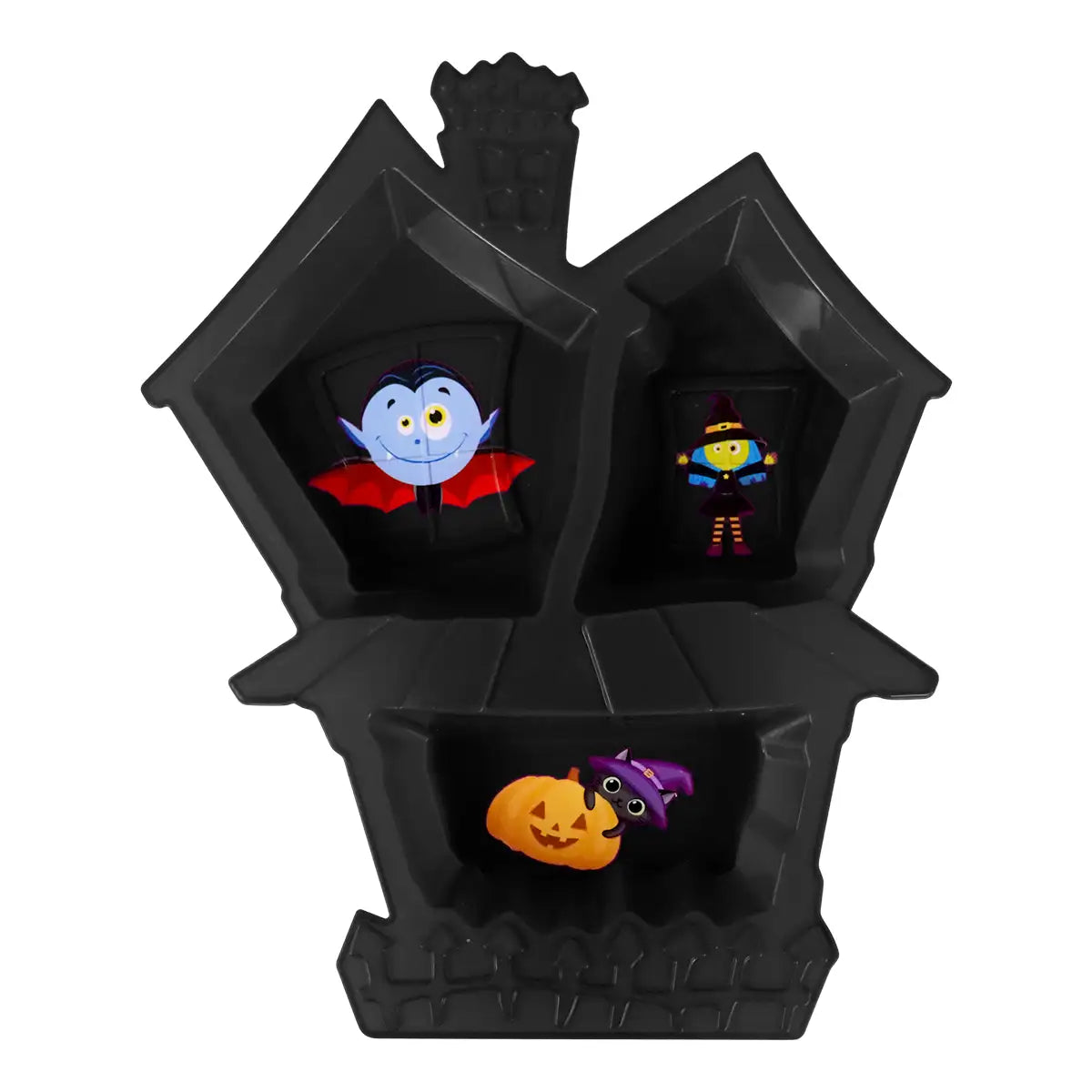 Bandeja Castillo Embrujado, Color Negro