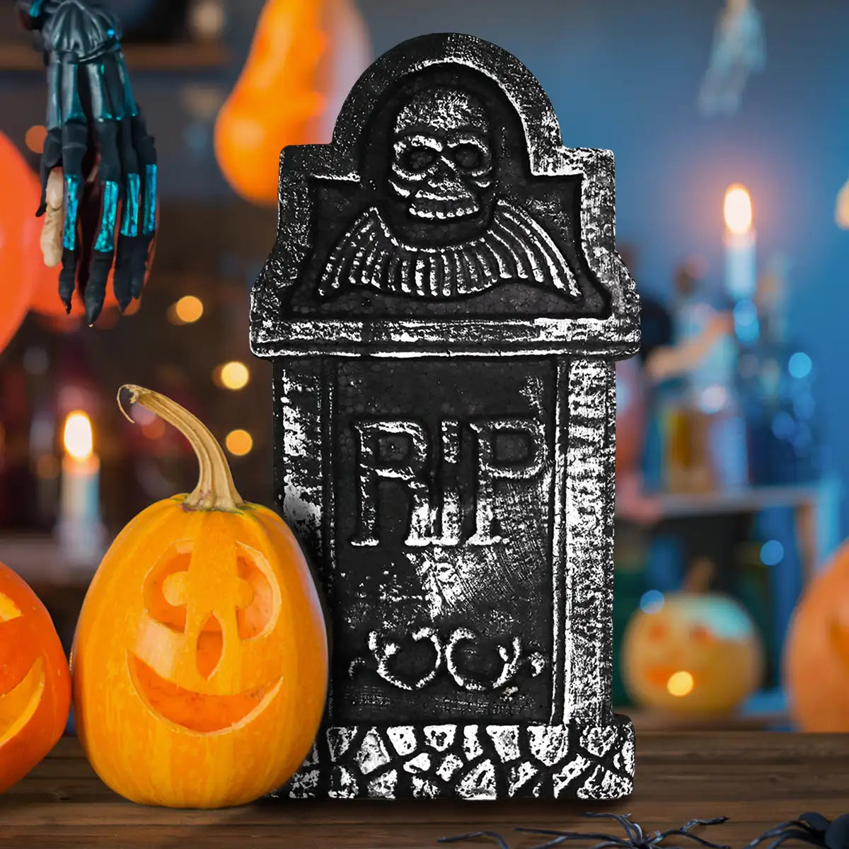 RIP, Lápida, Decoración de Espuma, Halloween