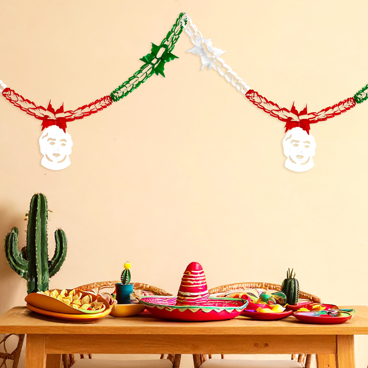 Guía Colgante con Diseño de Héroes, Fiestas Patrias