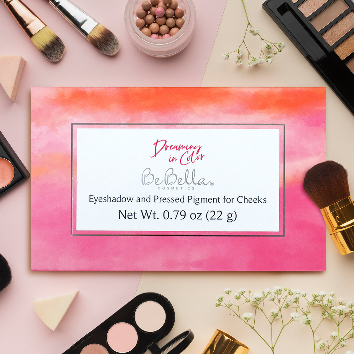 Paleta de Sombras, Dreaming in Color, Be Bella