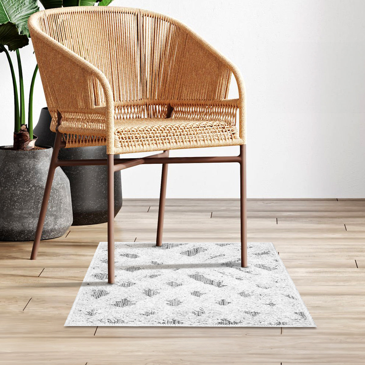 Tapete Cuadrado, Trenza