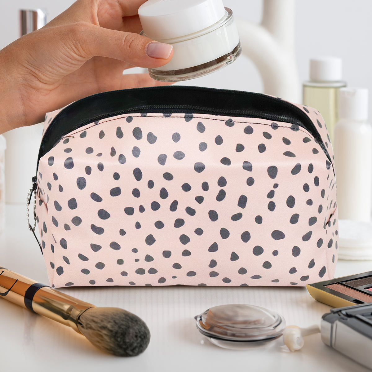 Cosmetiquera, Diseño Manchas