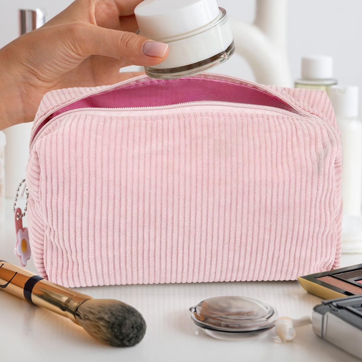 Cosmetiquera, Color Rosa