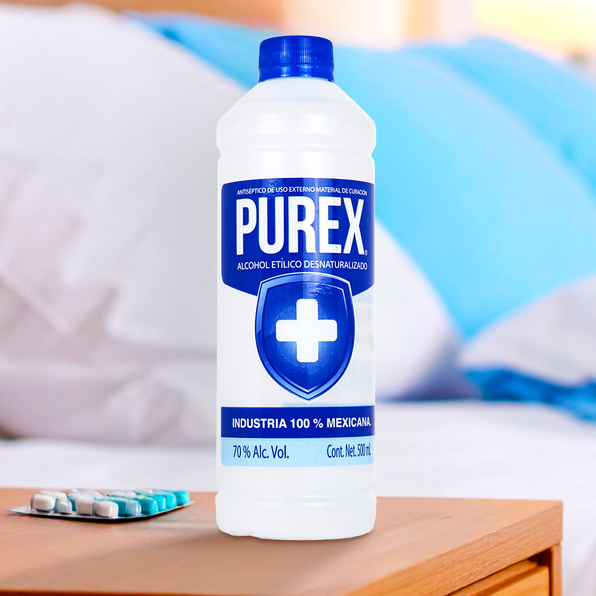 Alcohol Etílico, Purex, 500 ml