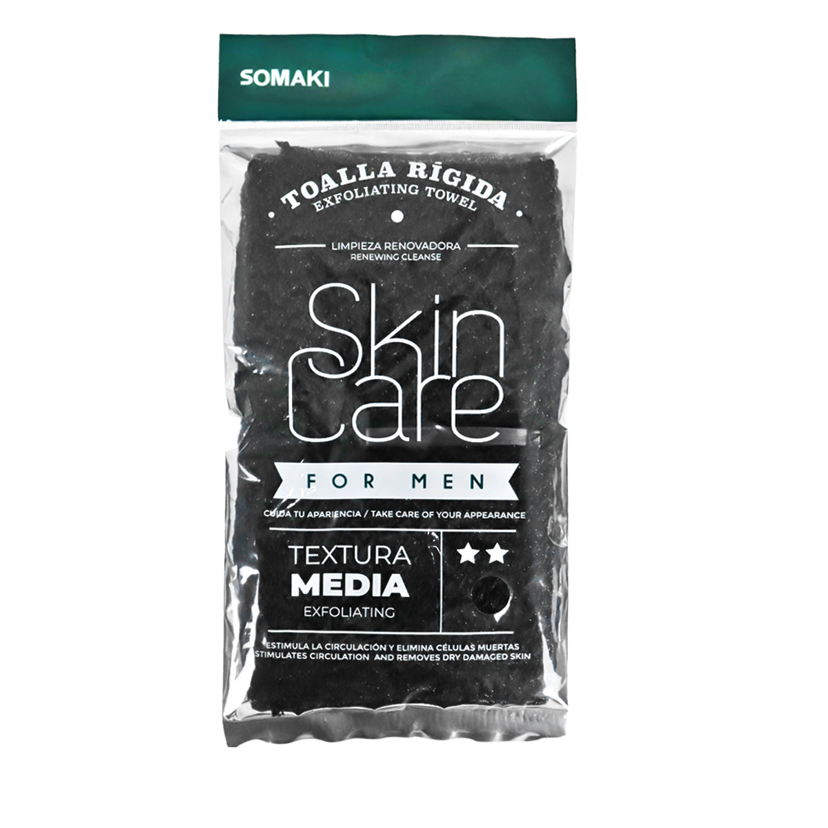 Toalla Rígida. Skin Care for Men