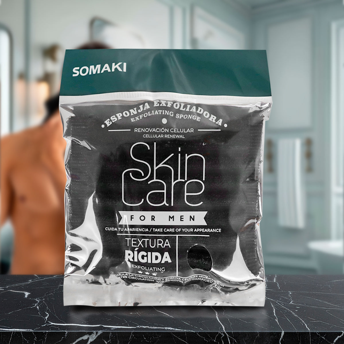 Esponja Exfoliadora, Skin Care for Men