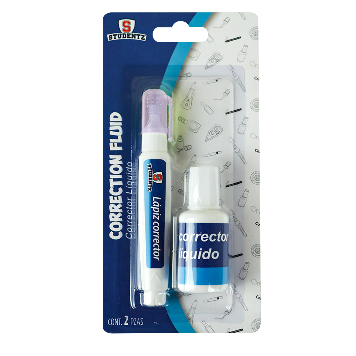 Kit de Corrector Brocha y Corrector en Pluma