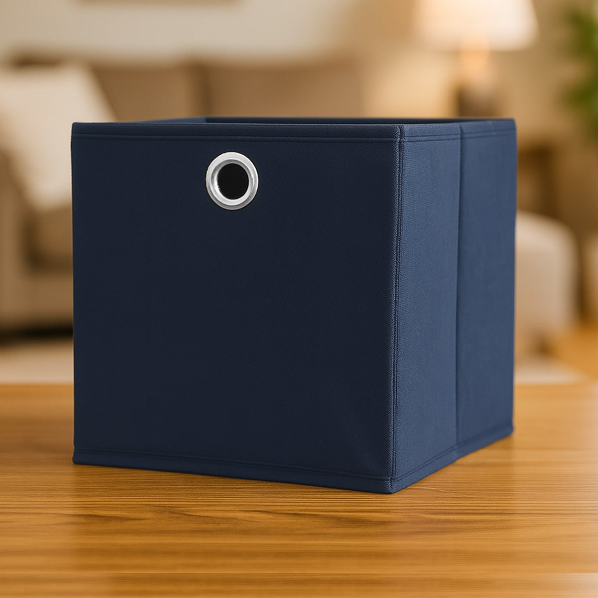 Caja de Multiusos de Tela color Azul Marino