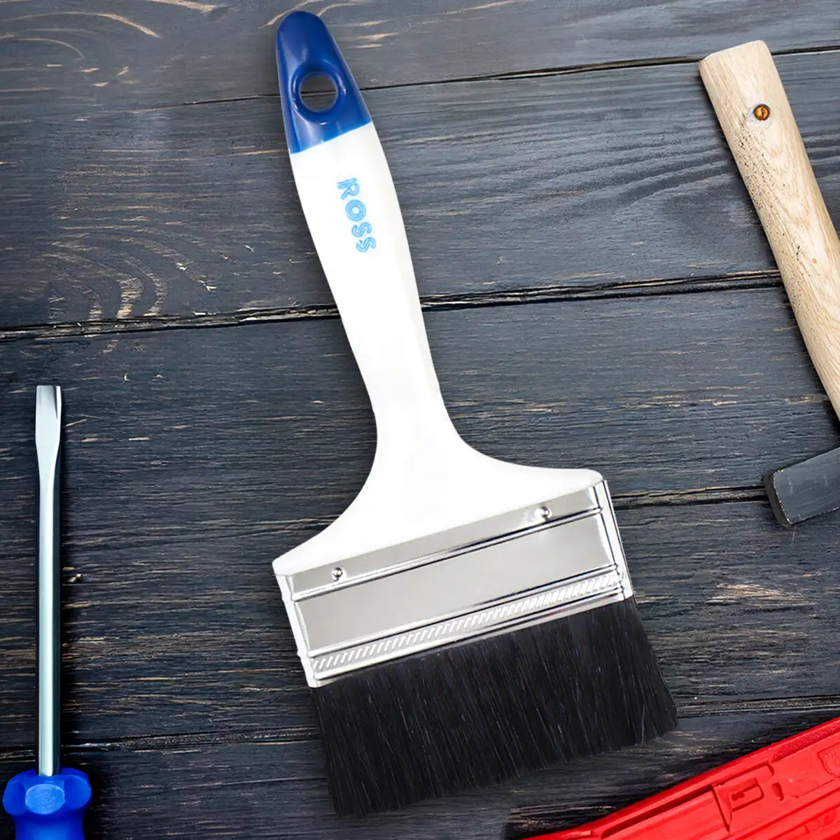 Brocha de Pintar con Cerda de Poliéster, 12 cm