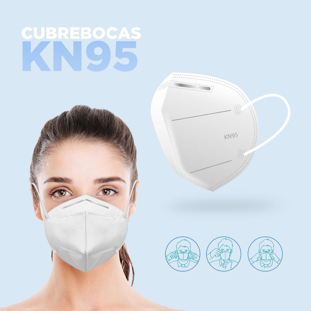 Paquete de 2 Cubrebocas KN95