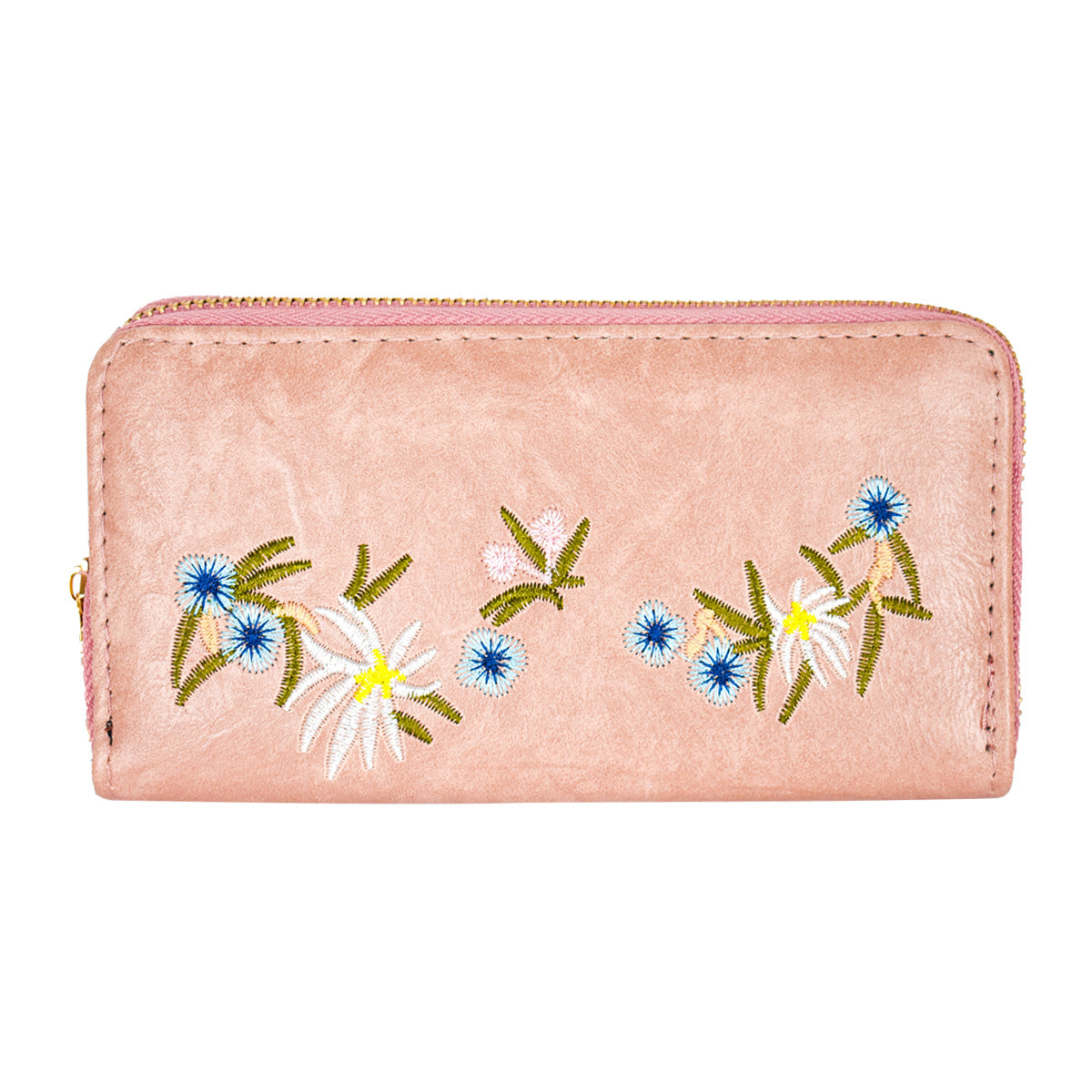 Cartera Dama Color Coral 19x10cm