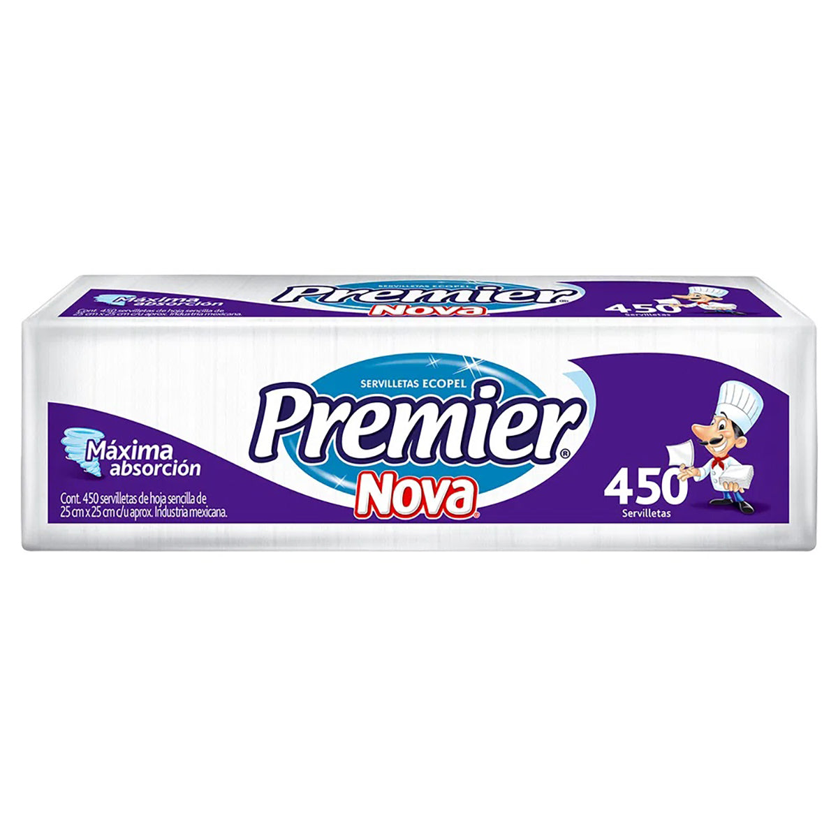 Paquete de Servilletas Premier 450 Piezas