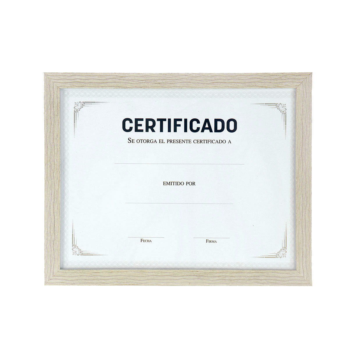 Portadocumentos con Marco Color Beige