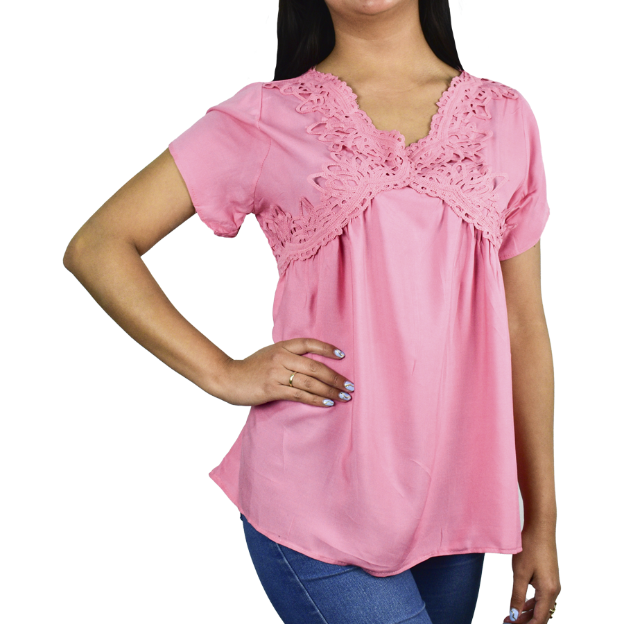Blusa para Dama Palo de Rosa