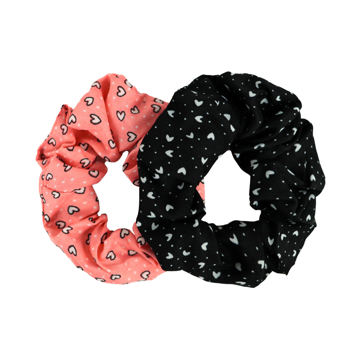 Juego de 2 Donas Scrunchies LOVE