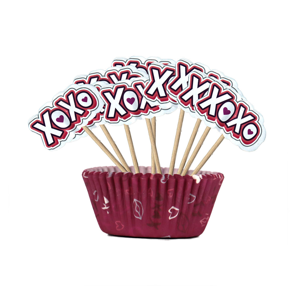 Encantador Set de 24 Capacillos para Cupcake
