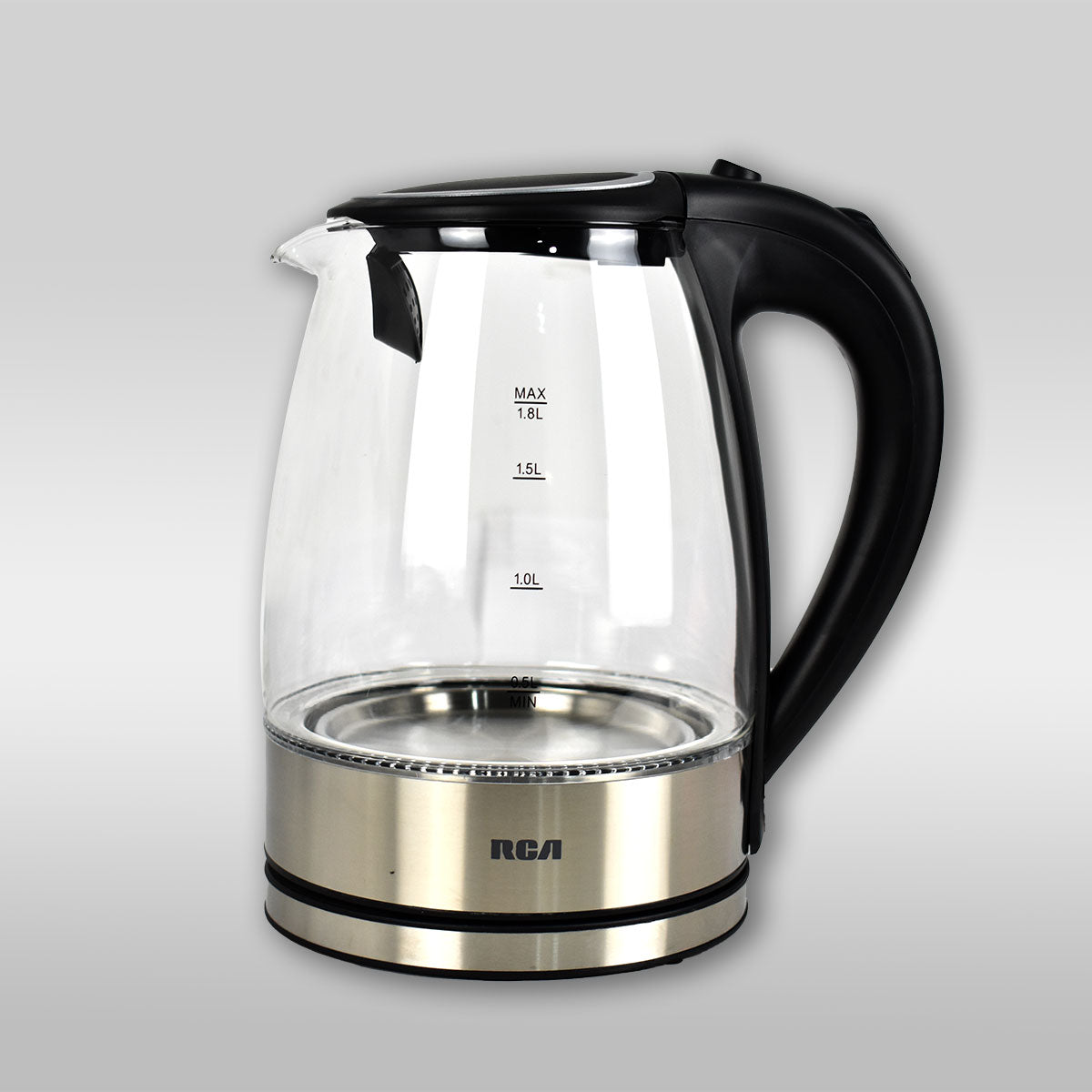 Tetera Eléctrica de Cristal 1.8 Litros