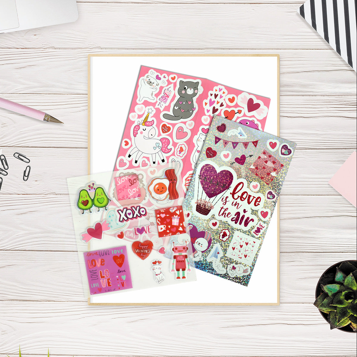 Set de Stickers In Love