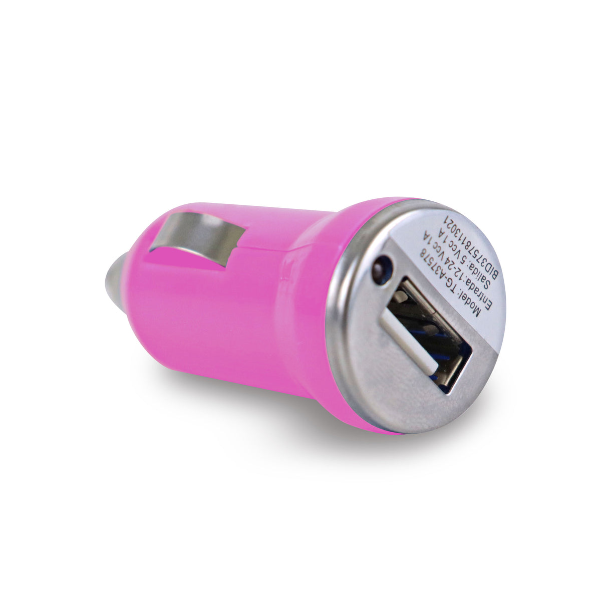 Cargador para Auto color Fucsia