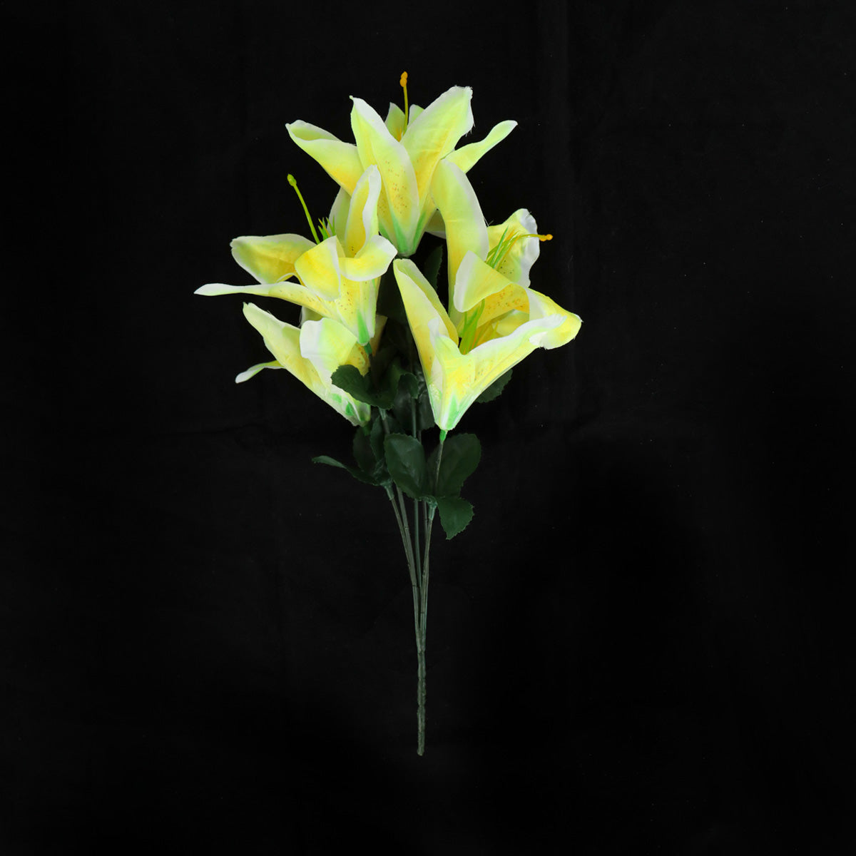 Hermoso Ramo de Flor Lili Amarillo