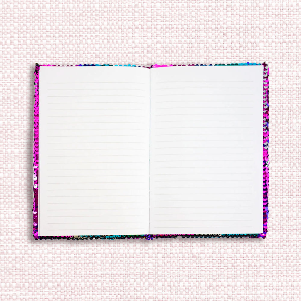 Cuaderno de Lentejuelas Arcoíris