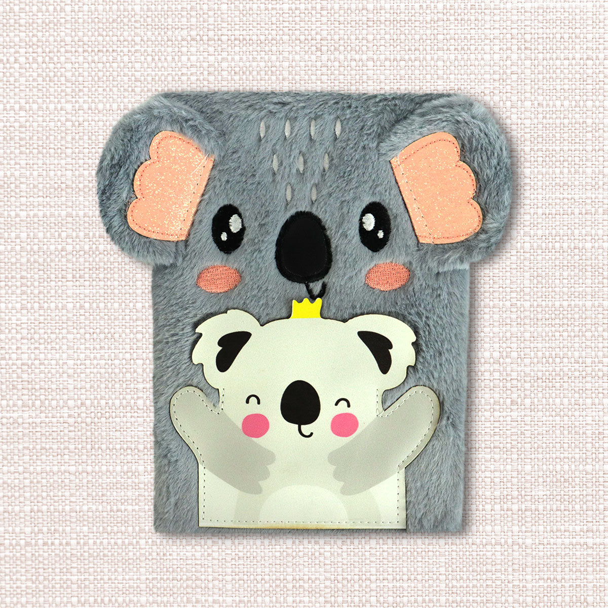 Cuaderno Afelpado de Koala, 80 Hojas